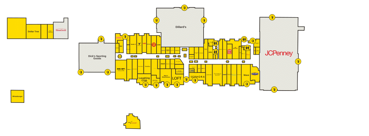 Broadway Square Directory Map