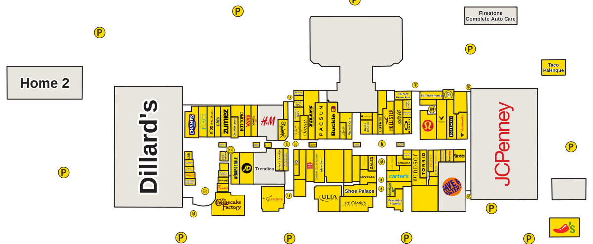 La Palmera Directory Map