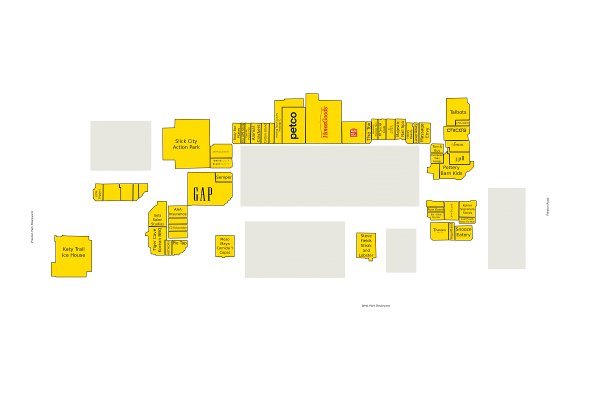 Preston Park Village Directory Map