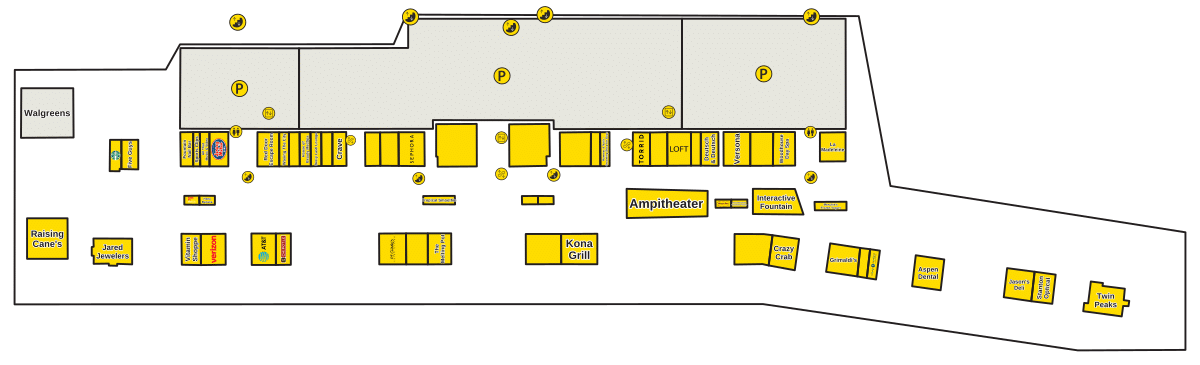 The Fountains at Farah Directory Map