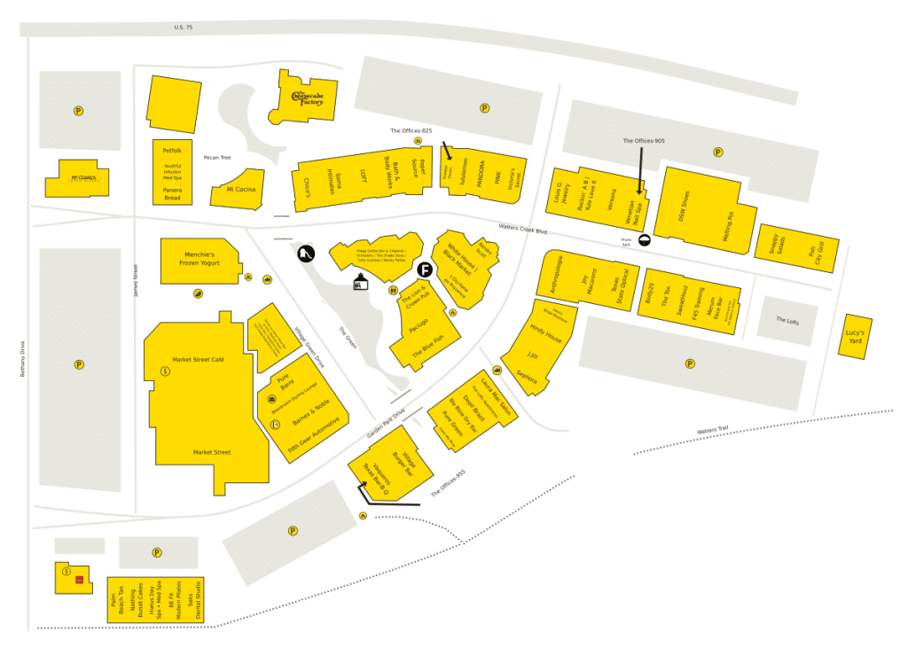 Watters Creek at Montgomery Farm Directory Map
